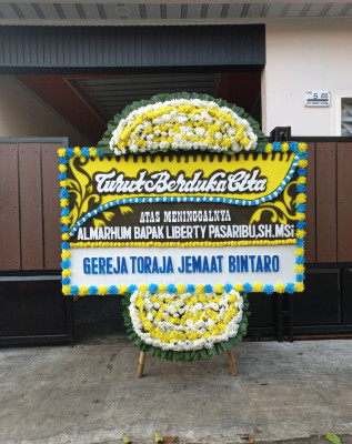 Papan Bunga Duka di Cipageran